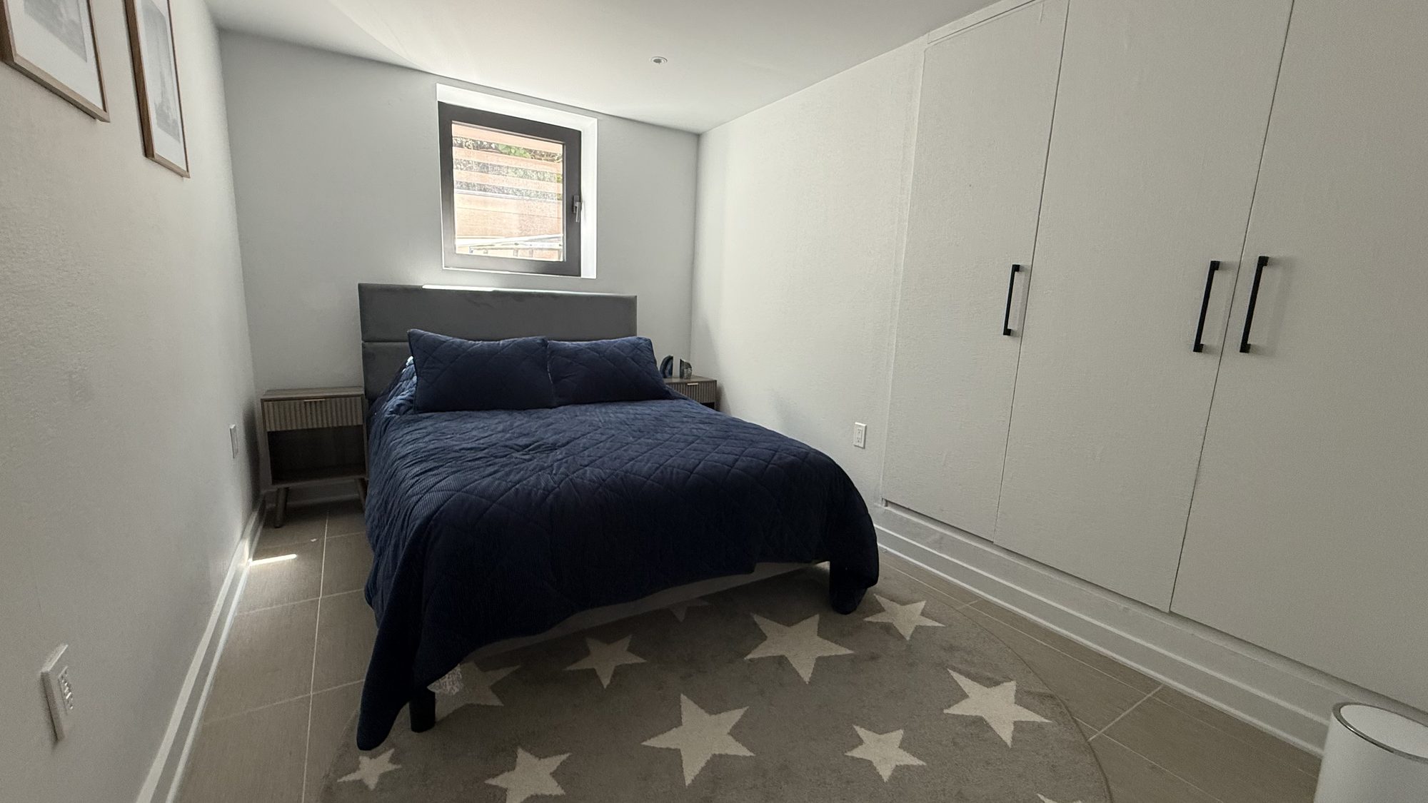 Bedroom with wardrobe