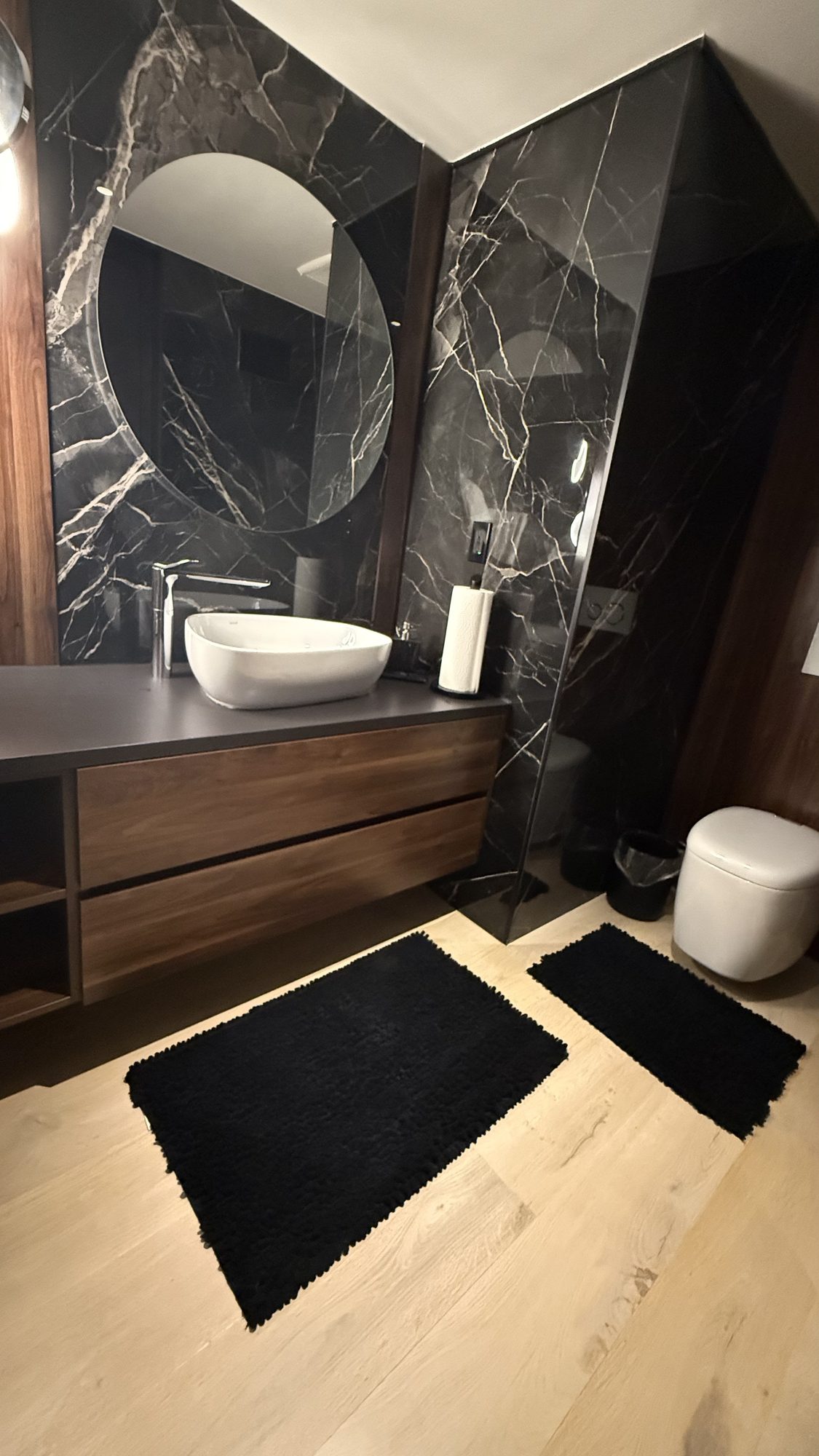 Marble spa bathroom